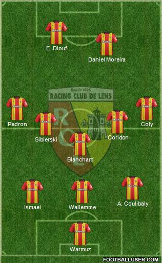 Racing Club de Lens Formation 2018