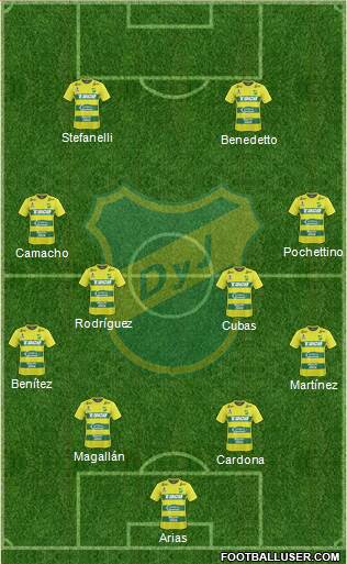 Defensa y Justicia Formation 2018