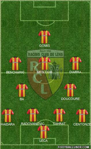 Racing Club de Lens Formation 2018