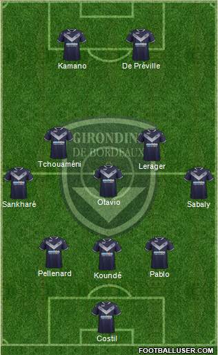 FC Girondins de Bordeaux Formation 2018