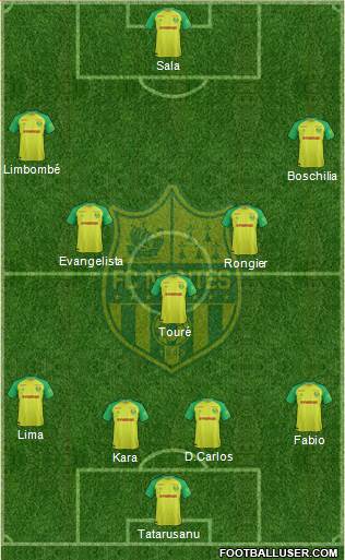 FC Nantes Formation 2018