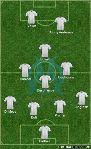 Olympique de Marseille Formation 2018