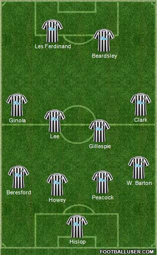 Newcastle United Formation 2018