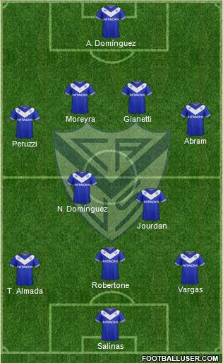 Vélez Sarsfield Formation 2018