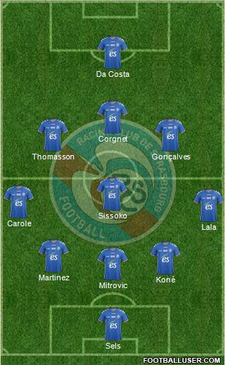 Racing Club de Strasbourg-Football Formation 2018