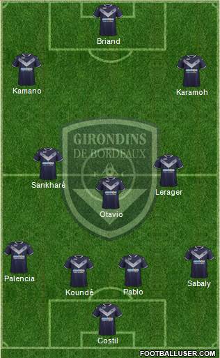 FC Girondins de Bordeaux Formation 2018