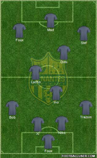 FC Nantes Formation 2018