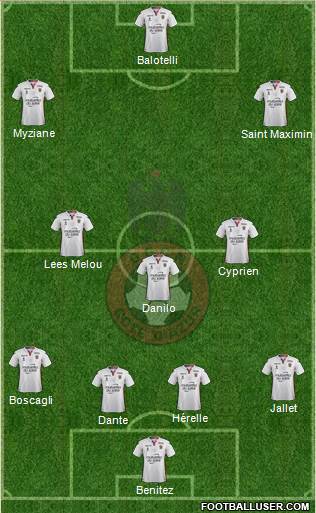 OGC Nice Côte d'Azur Formation 2018