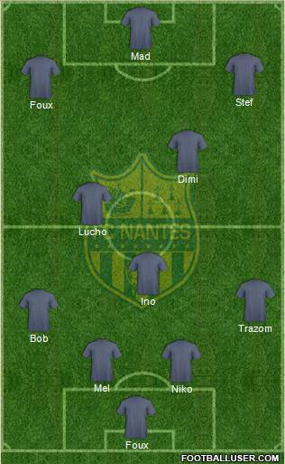 FC Nantes Formation 2018