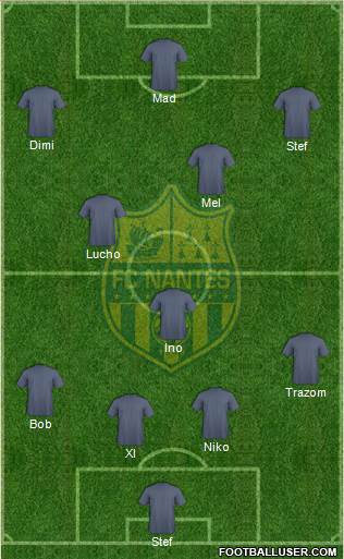 FC Nantes Formation 2018