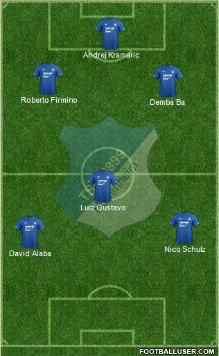 TSG 1899 Hoffenheim Formation 2018