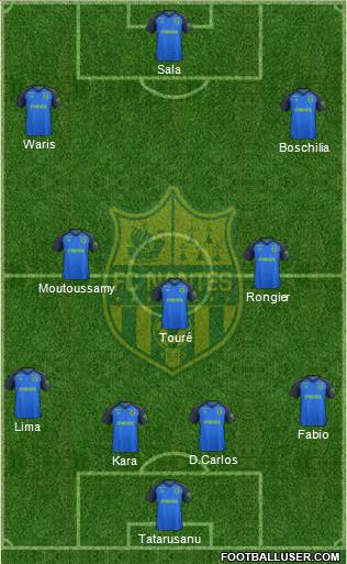 FC Nantes Formation 2018