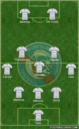 Racing Club de Strasbourg-Football Formation 2018