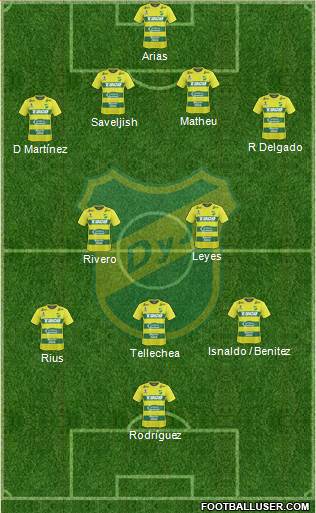 Defensa y Justicia Formation 2018