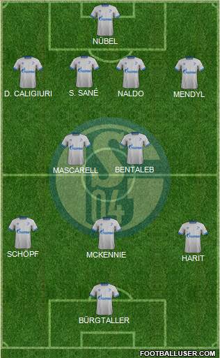 FC Schalke 04 Formation 2018