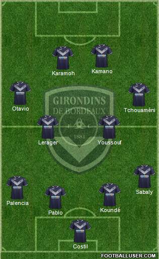 FC Girondins de Bordeaux Formation 2018