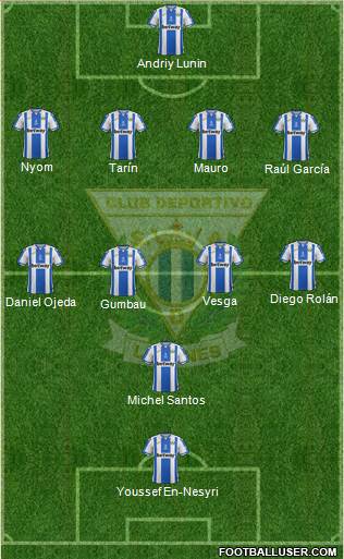 C.D. Leganés S.A.D. Formation 2018