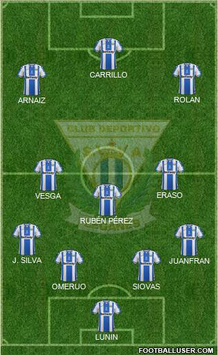 C.D. Leganés S.A.D. Formation 2018