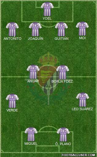 R. Valladolid C.F., S.A.D. Formation 2018