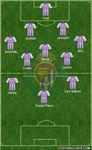 R. Valladolid C.F., S.A.D. Formation 2018