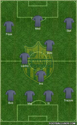 FC Nantes Formation 2018