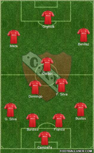 Independiente Formation 2018