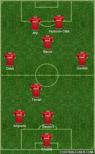 Nottingham Forest Formation 2018