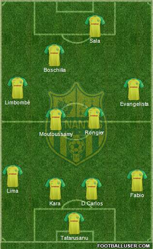 FC Nantes Formation 2018