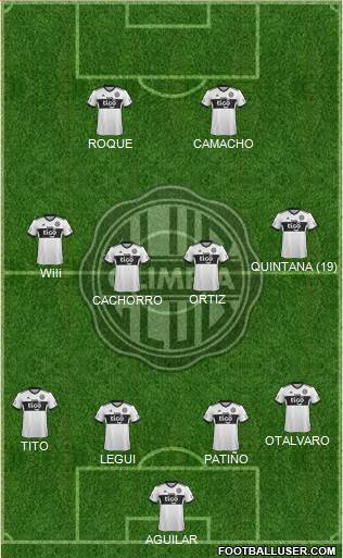 C Olimpia Formation 2018