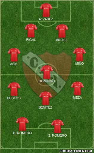 Independiente Formation 2018