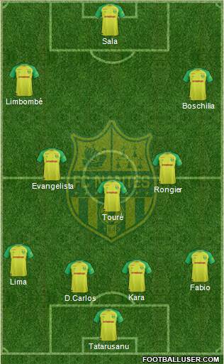 FC Nantes Formation 2018