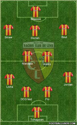 Racing Club de Lens Formation 2018