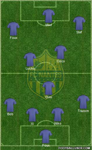 FC Nantes Formation 2018