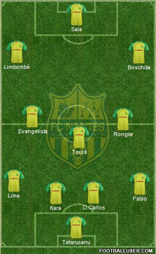 FC Nantes Formation 2018