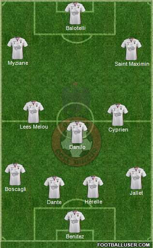 OGC Nice Côte d'Azur Formation 2018