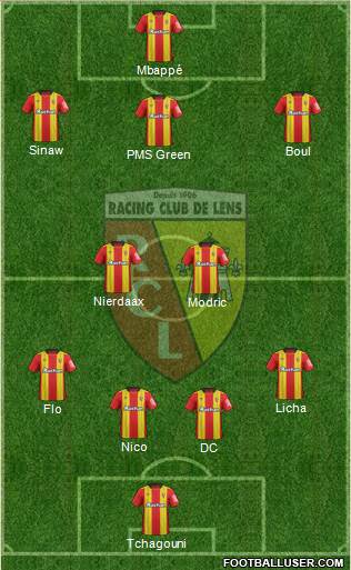 Racing Club de Lens Formation 2018