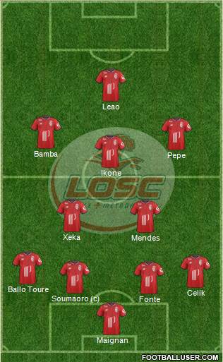 LOSC Lille Métropole Formation 2018