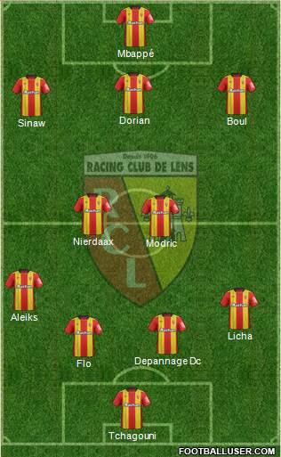 Racing Club de Lens Formation 2018