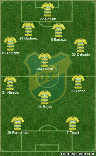 Defensa y Justicia Formation 2018