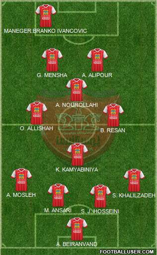 Persepolis Tehran Formation 2018