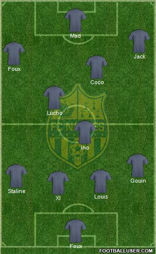 FC Nantes Formation 2018