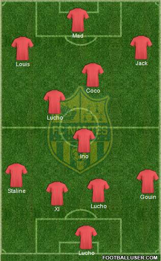 FC Nantes Formation 2018