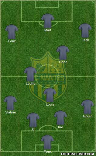 FC Nantes Formation 2018