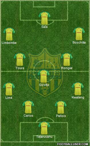 FC Nantes Formation 2018