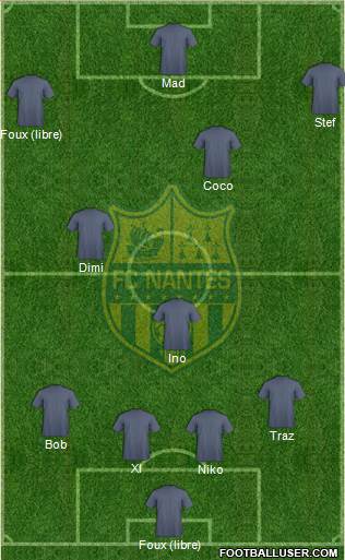 FC Nantes Formation 2018