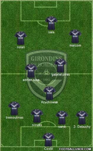 FC Girondins de Bordeaux Formation 2018