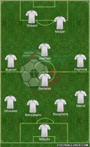 Algeria Formation 2018