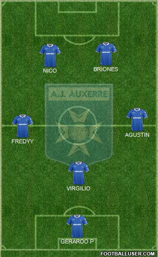 A.J. Auxerre Formation 2018