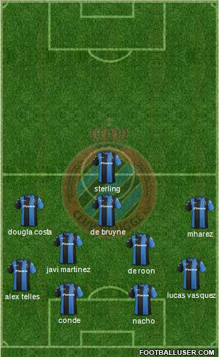 Club Brugge KV Formation 2018