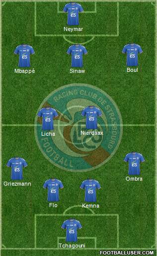 Racing Club de Strasbourg-Football Formation 2018